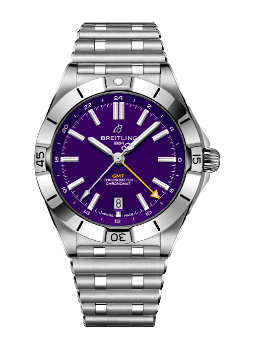 Review Breitling Chronomat Automatic GMT 40 NFL Minnesota Vikings Edition Replica Watch A32398C31Q1A1